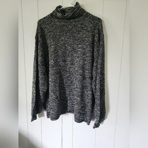 Color Alien Coal Size 2XL Turtleneck Sweater